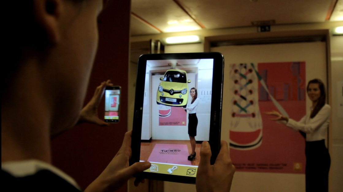 Augmented Reality Renault twingo - CtrlArt 2014